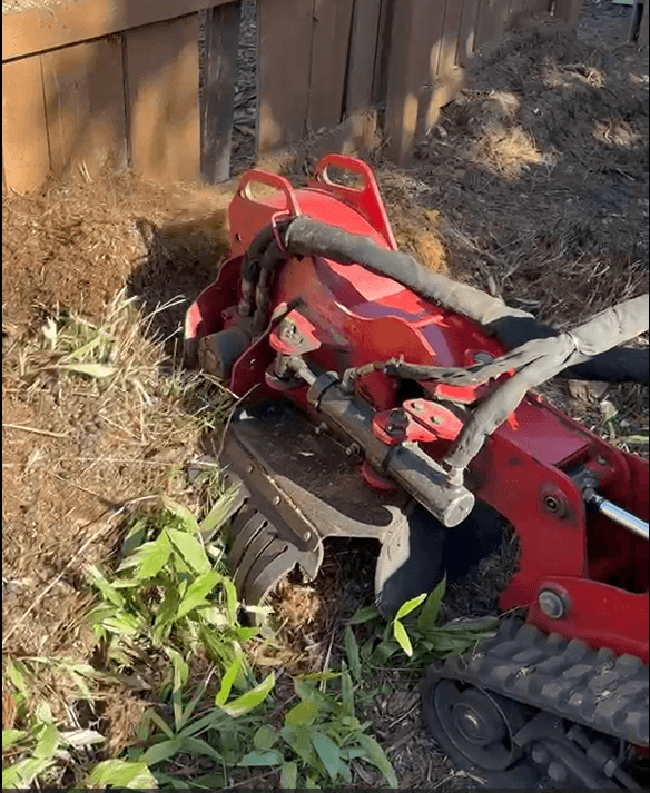 Stump grinding